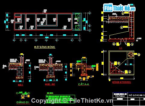 nhà cấp 4,nhà kích thước 5 x 17m,Bản vẽ nhà cấp 4 kích thước 6X16.9M,nhà phố kích thước 5 x 17m